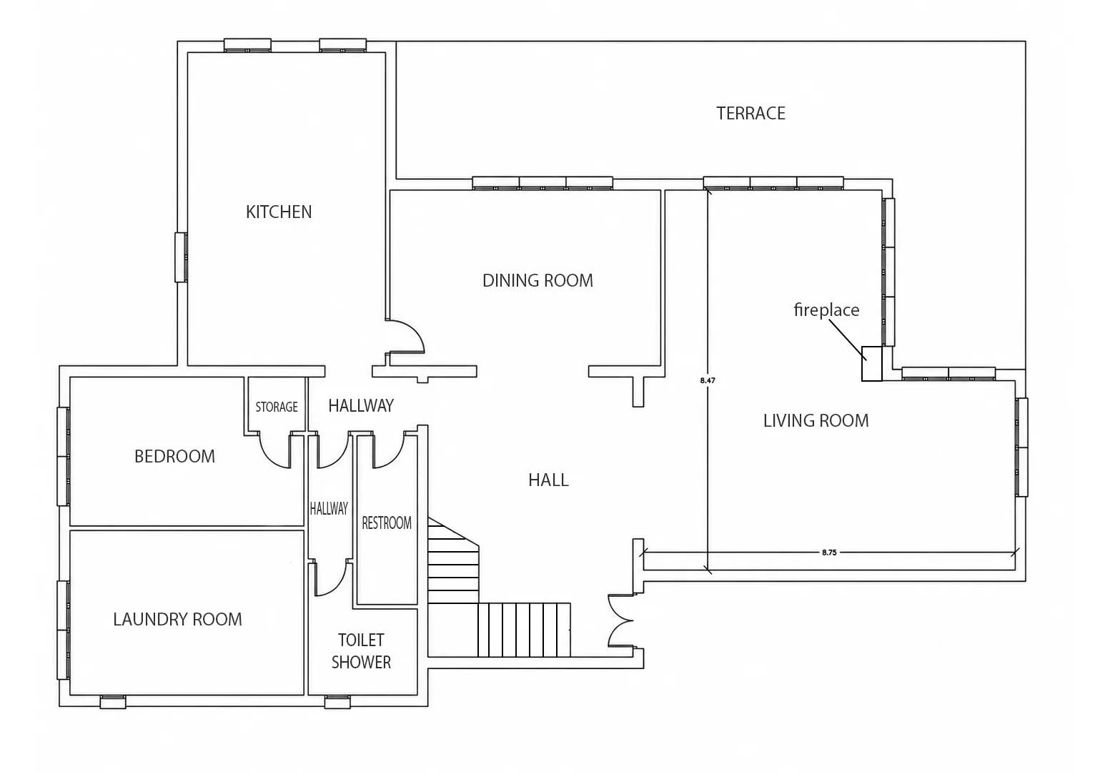 First floor